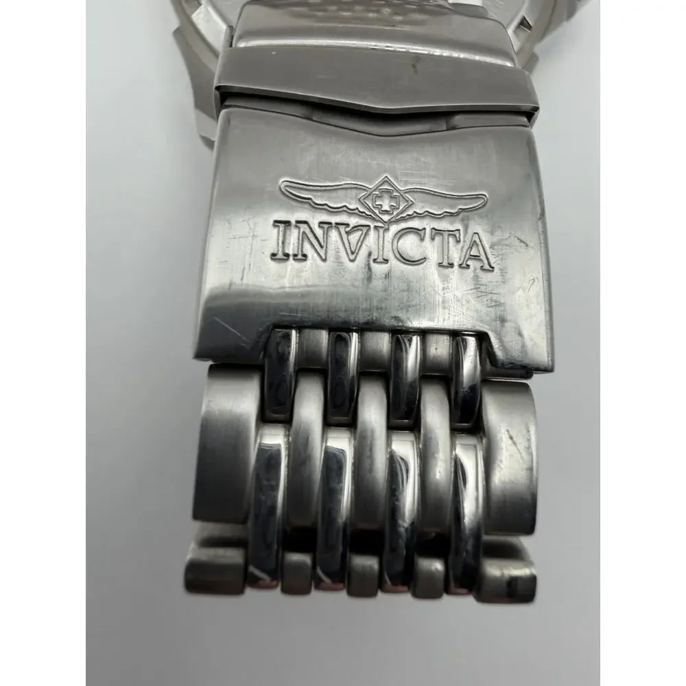 RARE Invicta 5114 Mechanical Skeleton Men's Watch - Discontinued - WORKING